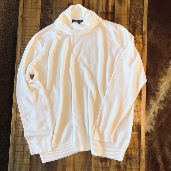 Cowl Neck Long Sleeve Sweater by redoute - Picture 2 of 8